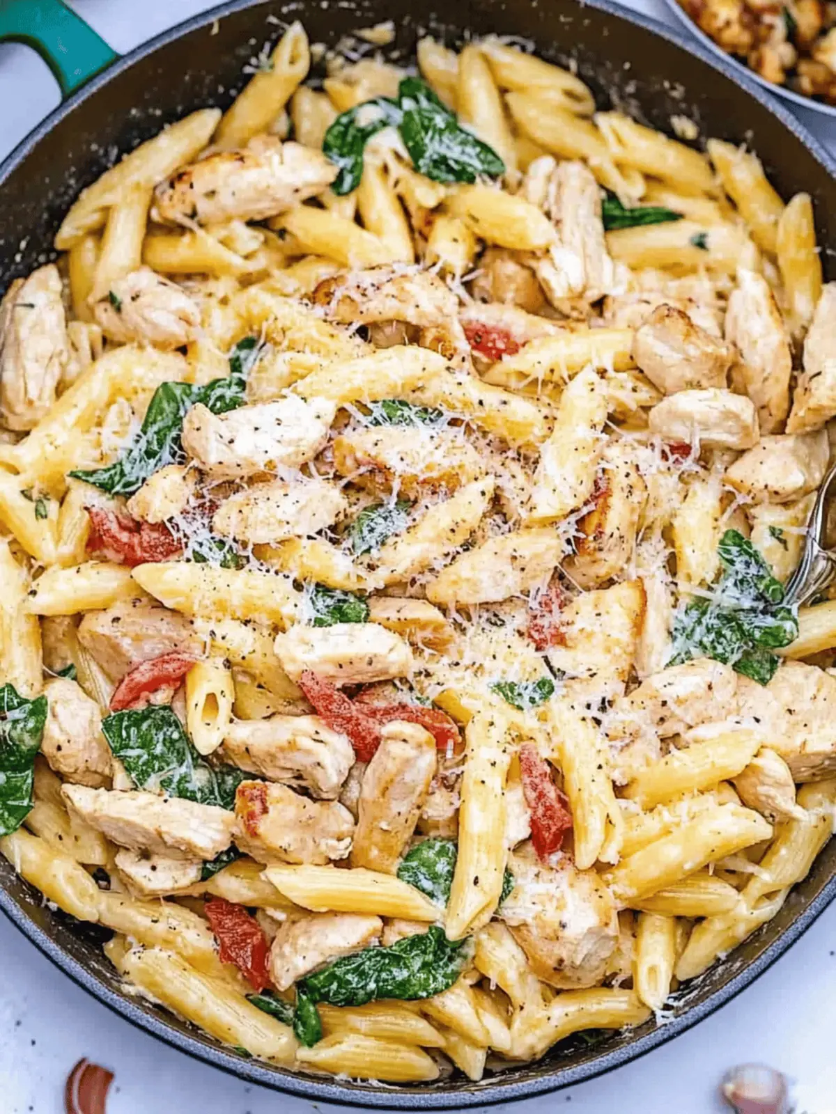 Irresistible Tuscan Chicken Pasta in Just 30 Minutes