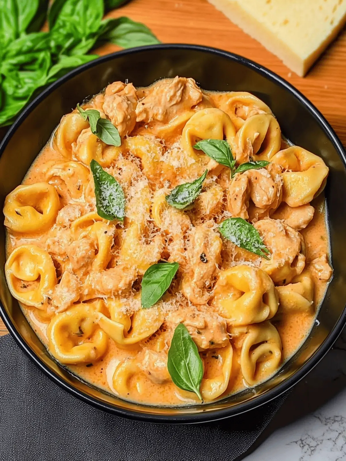 CrockPot Chicken Tortellini