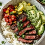 Cilantro Lime Steak Bowls