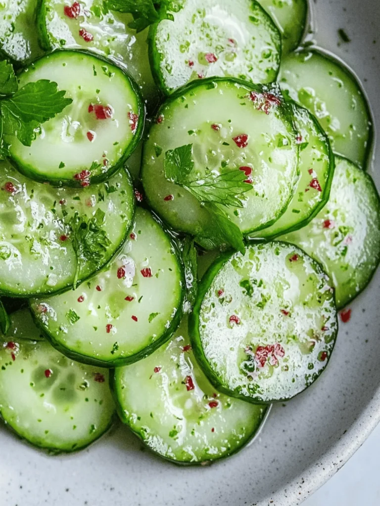 Sumac Cucumbers