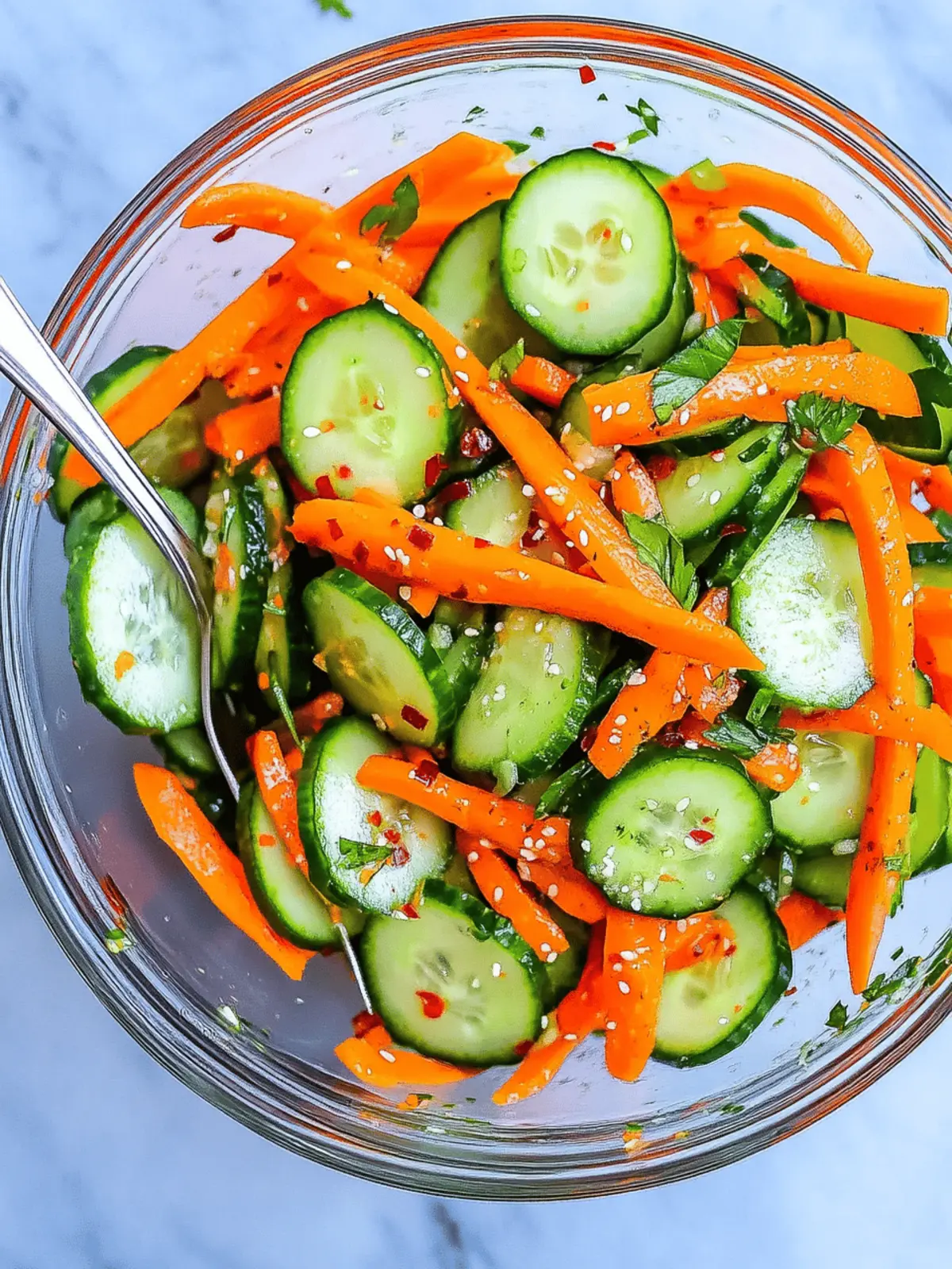 Carrot and Cucumber Salad