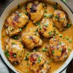 Skillet Bang Bang Chicken Thighs