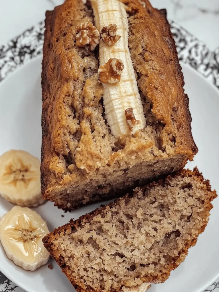 Vanilla Banana Bread