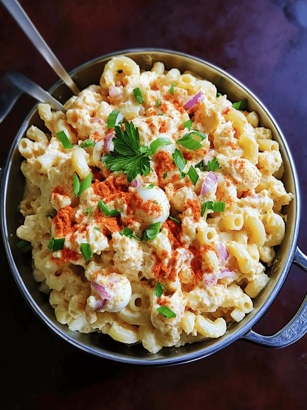 Deviled Egg Macaroni Pasta Salad: A Creamy Twist for Summer