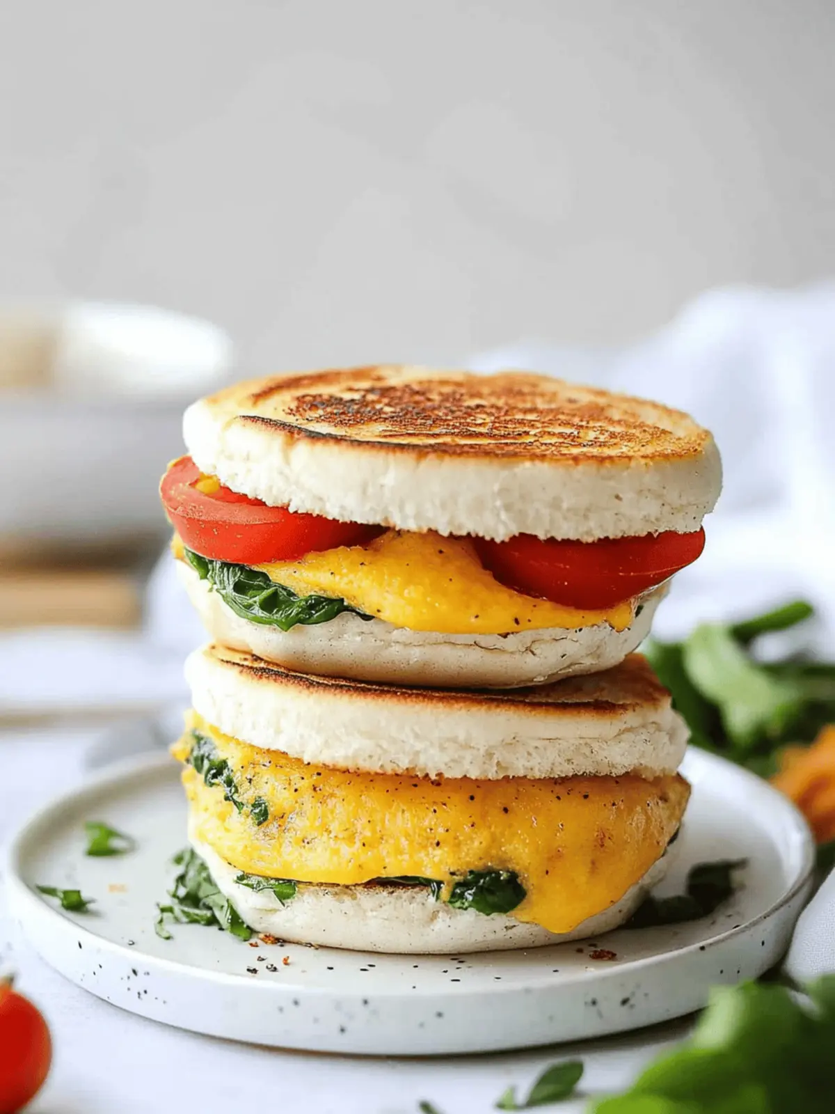 Healthy Breakfast Sandwich