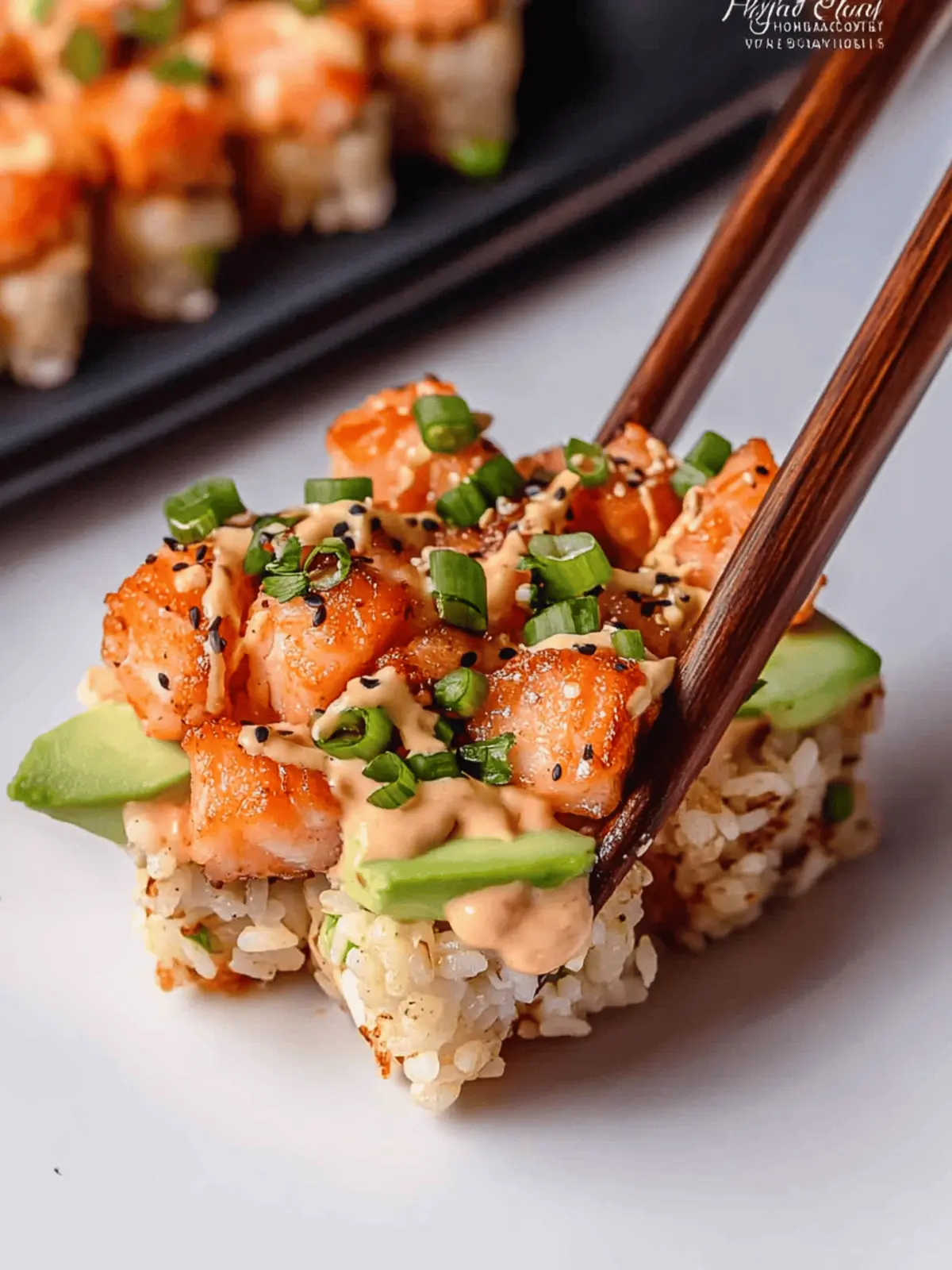 Salmon Crispy Rice
