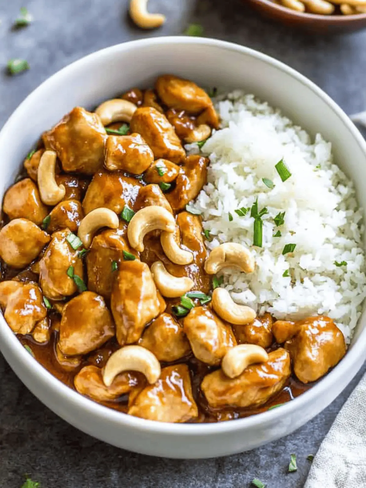 Savory Slow Cooker Cashew Chicken That'll Wow Your Taste Buds