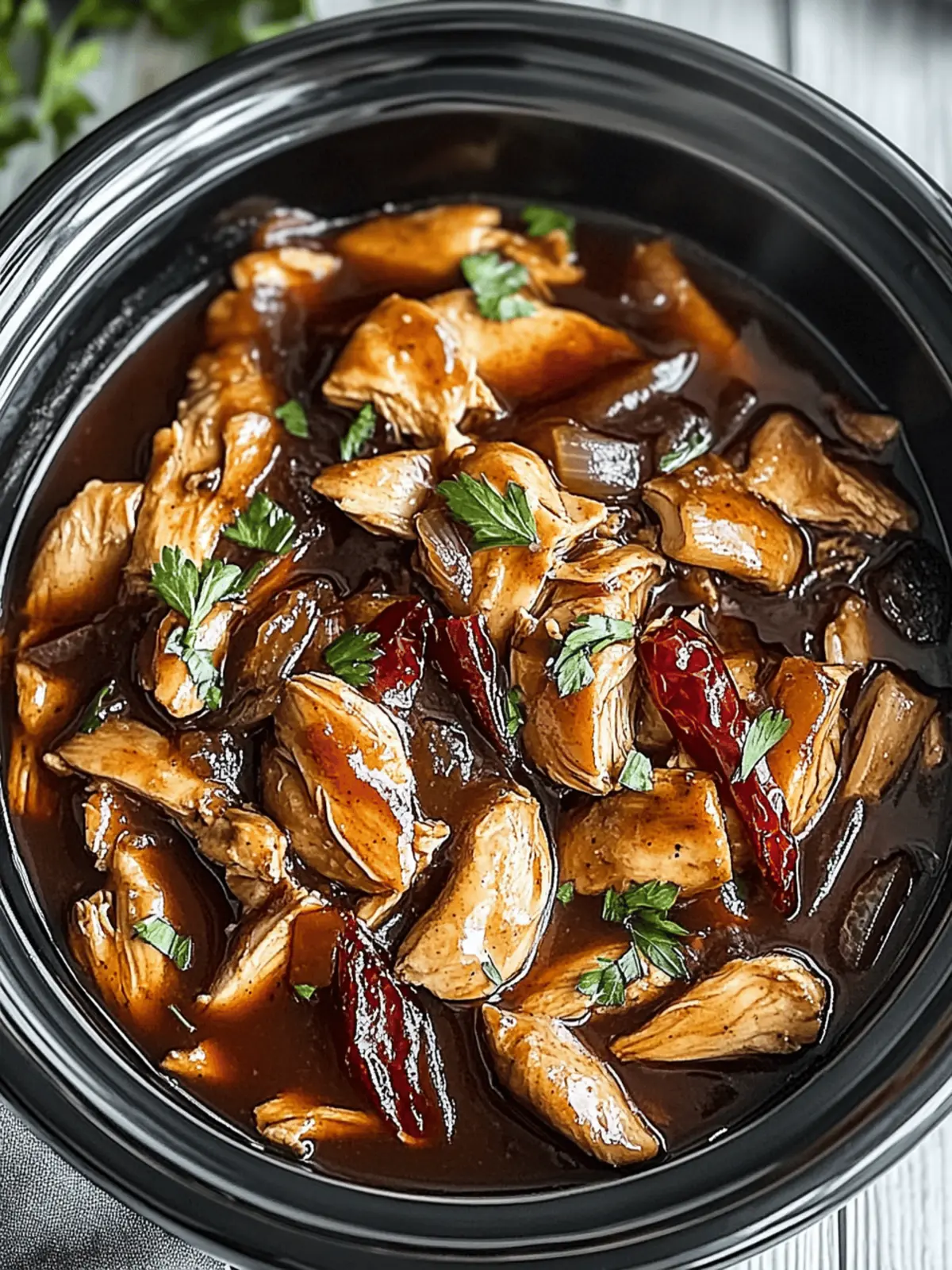 Savory Crock Pot Bourbon Chicken for Effortless Weeknight Dinners