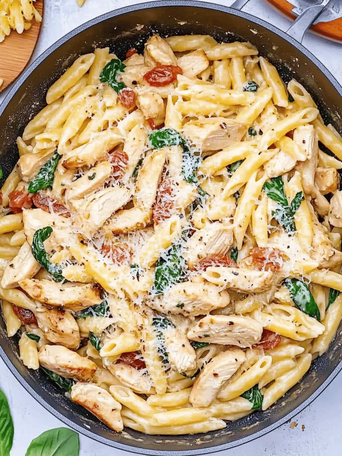 Irresistible Tuscan Chicken Pasta in Just 30 Minutes