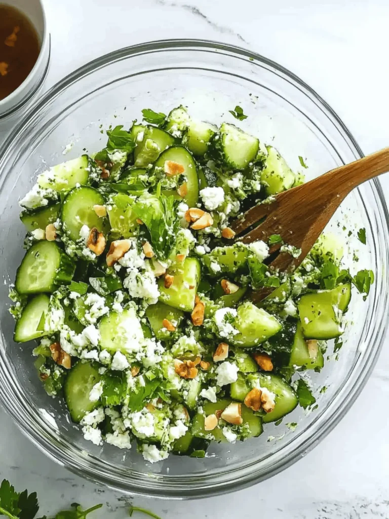 Smashed Cucumber Salad