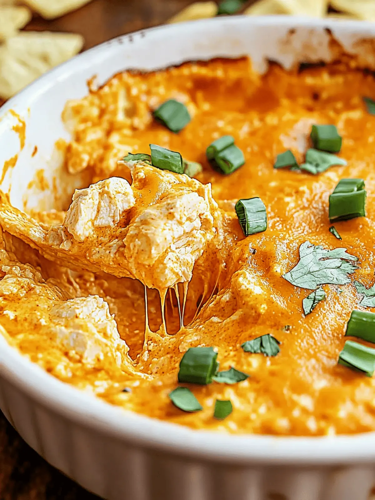 Fiery Buffalo Chicken Dip