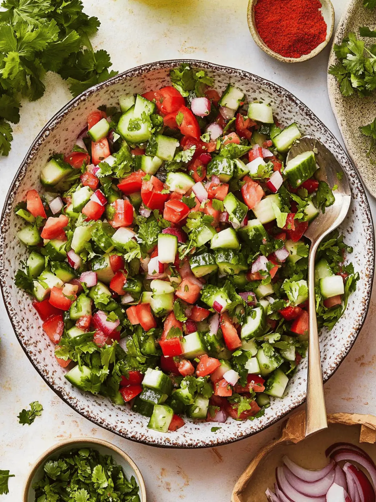 Eastern Shirazi Salad
