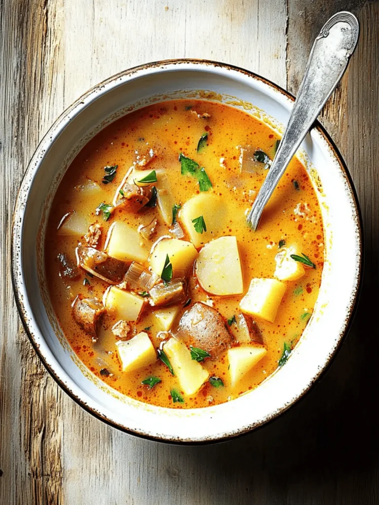 Spanish Potato Soup