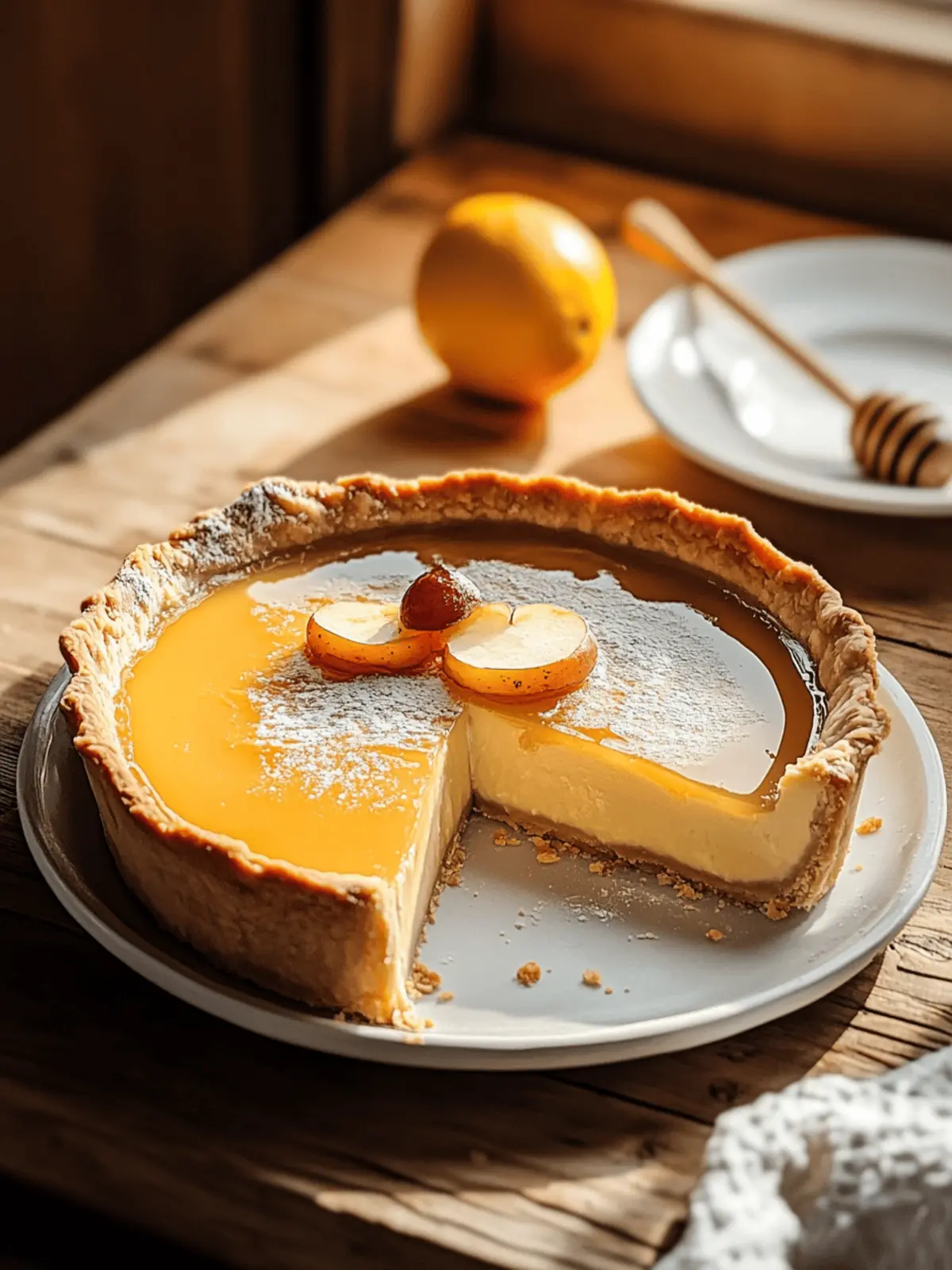 Delicious Golden Greek Honey Pie That Will Sweeten Your Day