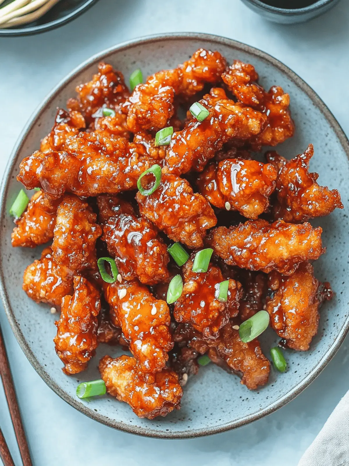 Chinese Crispy Chilli Chicken
