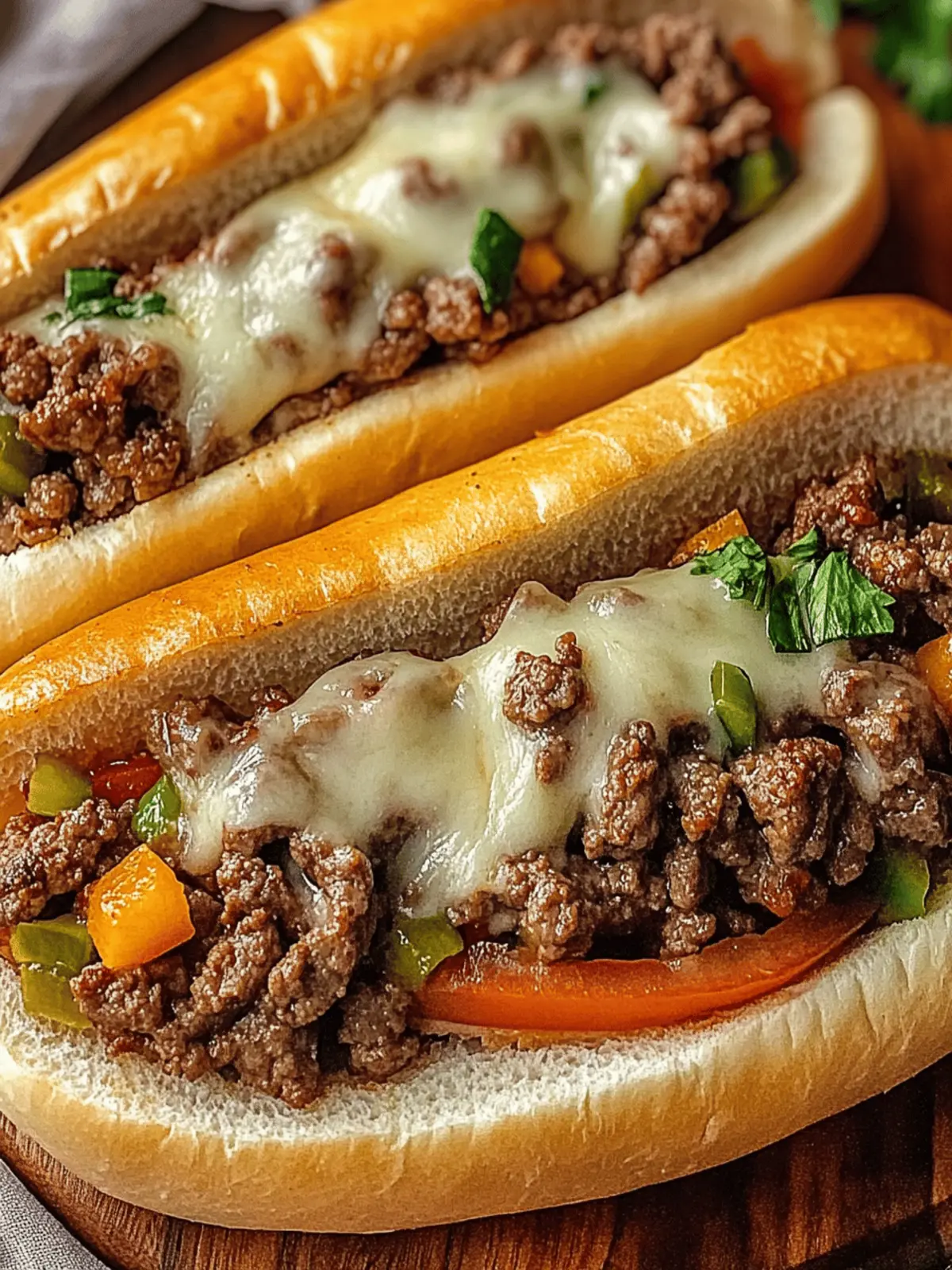 Mouthwatering Ground Beef Philly Cheesesteaks You’ll Love