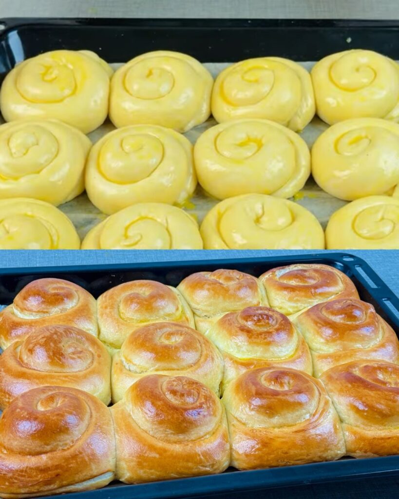 Savory Cottage Cheese Filled Bread Rolls