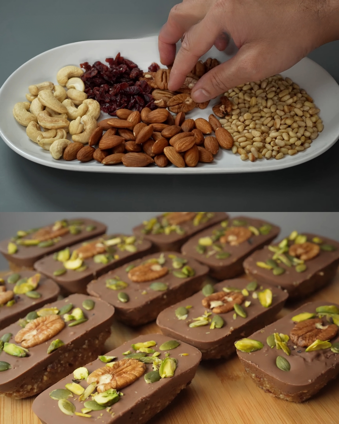No-Bake Date, Nut & Chocolate Energy Bites