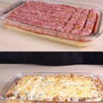 Beef and Mashed Potato Bake with Cheese