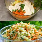 Crunchy Pointed Cabbage Salad with Yogurt-Mustard Dressing