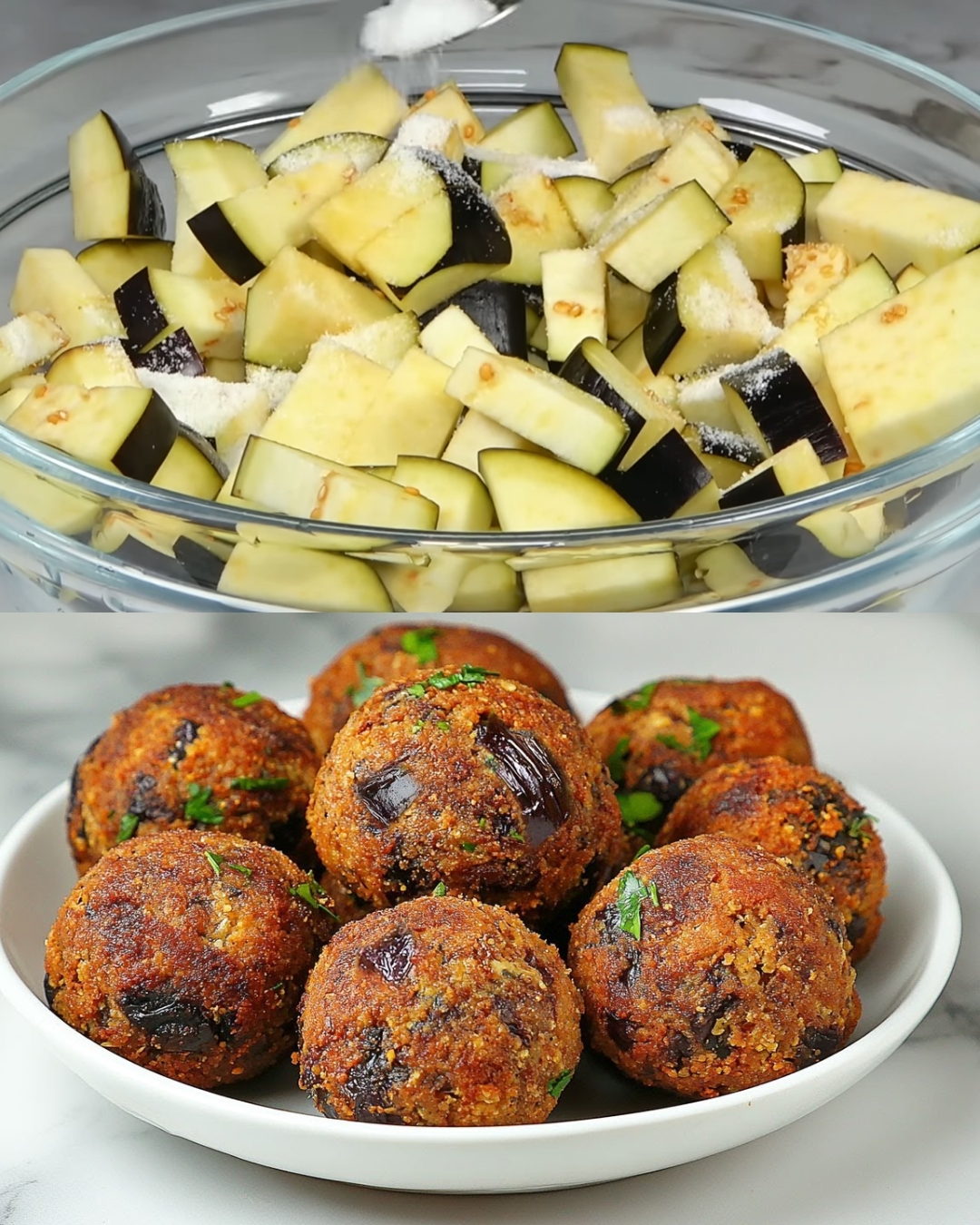 Classic Baked Eggplant and Meat Casserole with Parmesan Crust
