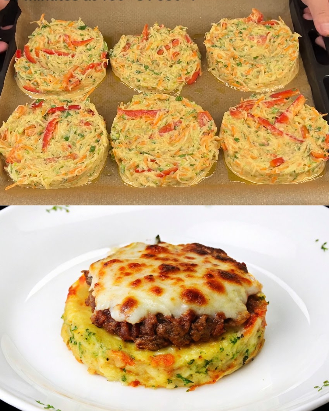 Baked Vegetable and Meat Schnitzel Casserole