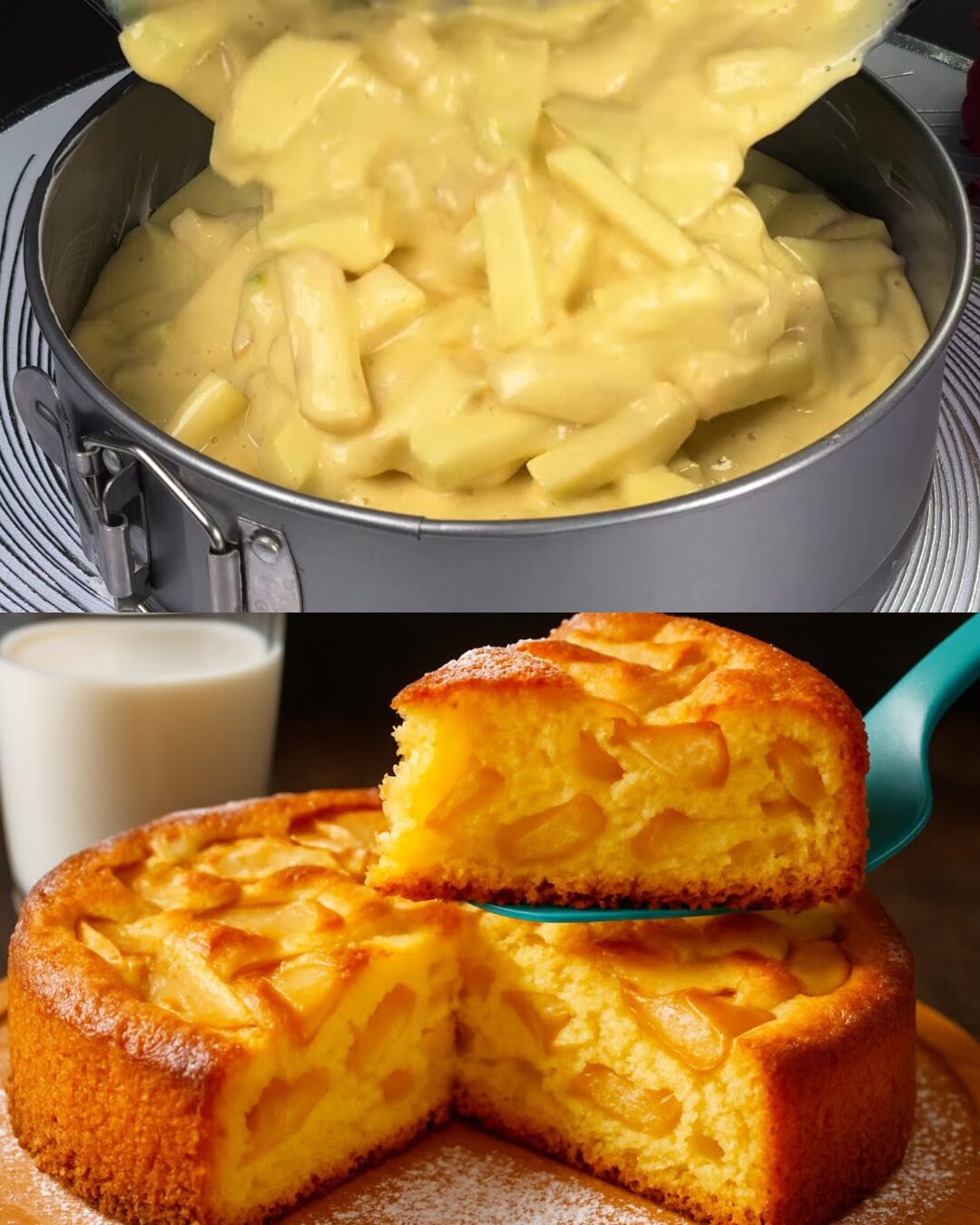 Classic Apple Cake – Simple, Sweet, and Comforting finished dish