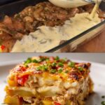 Cheesy Chicken, Potato, and Vegetable Bake: A Comforting Family Favorite
