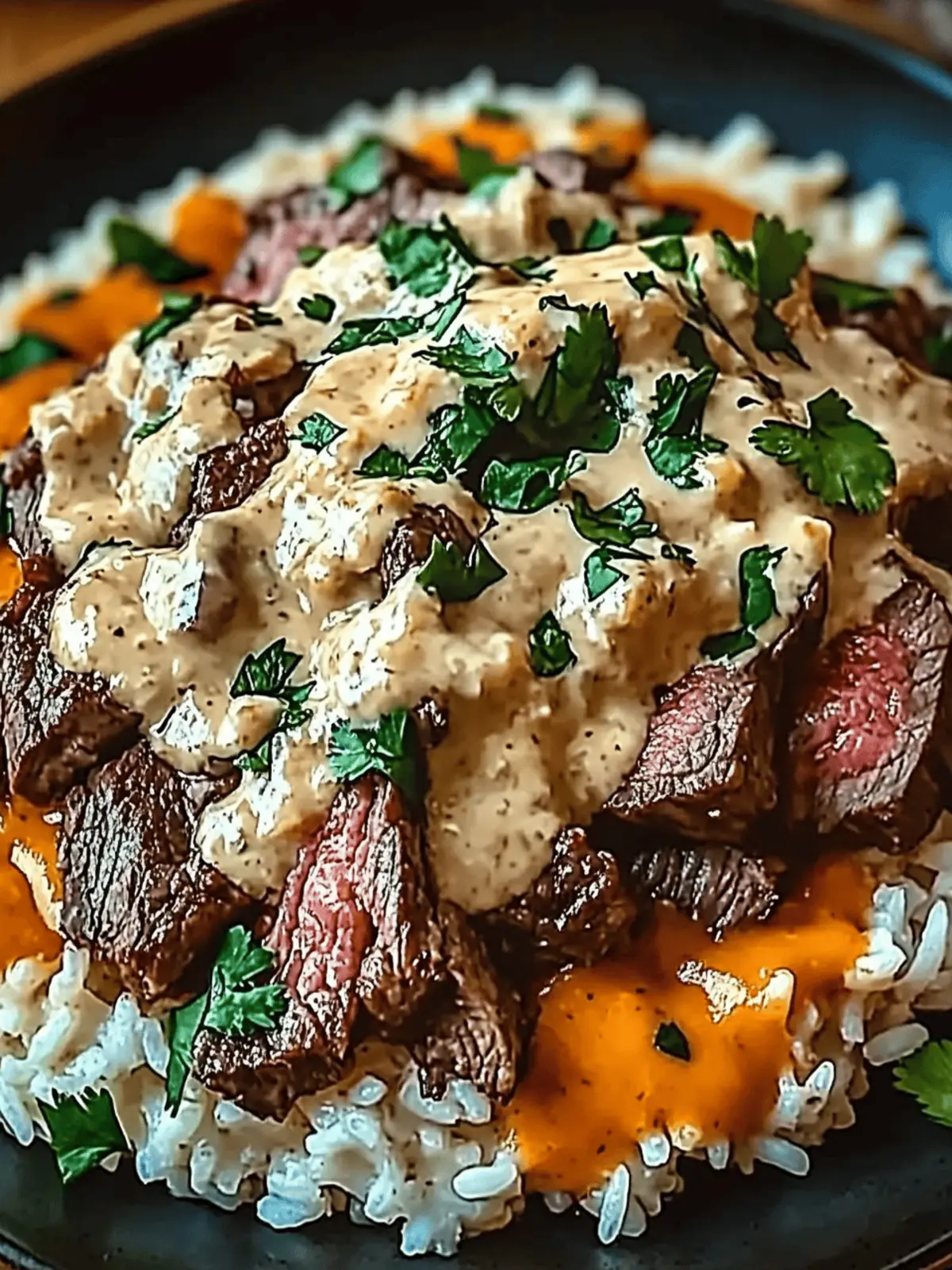 Steak & Queso Rice