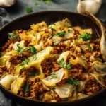 Ground Beef and Cabbage