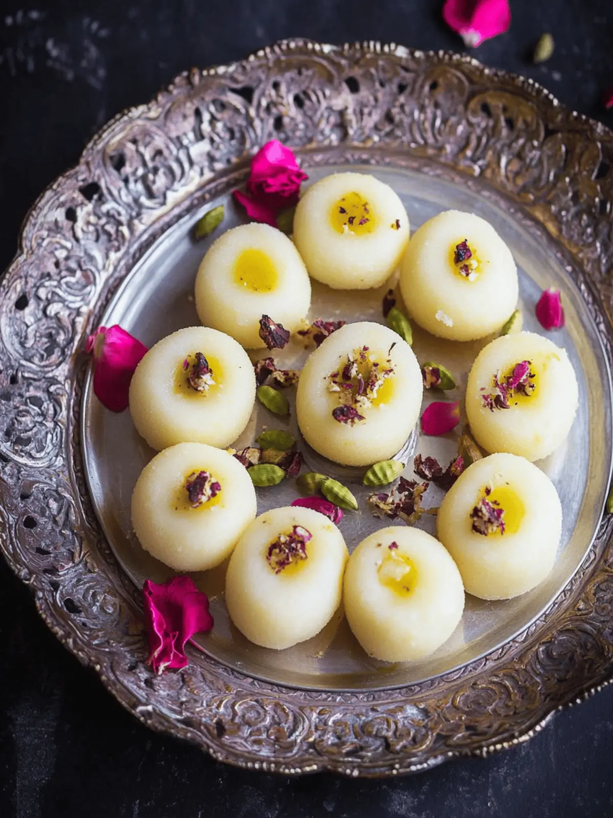 Coconut Cardamom Peda