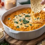 Creamiest Buffalo Chicken Dip