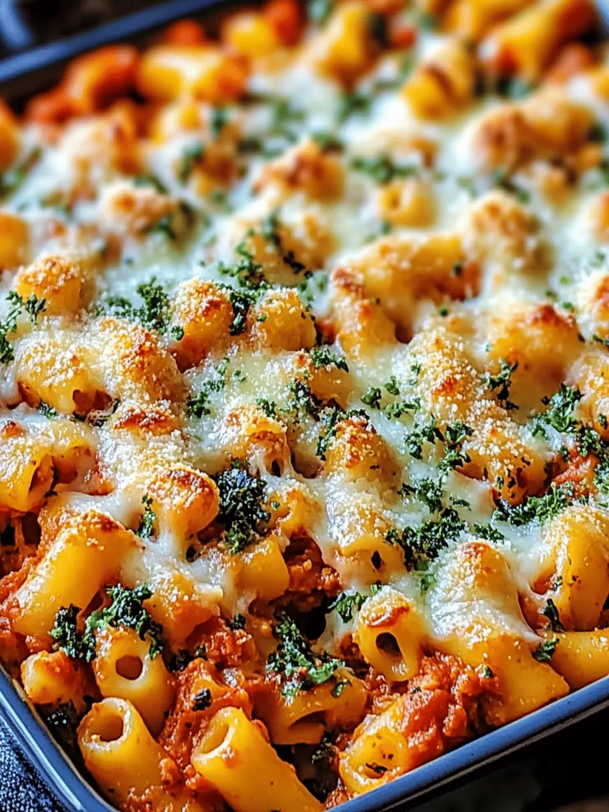 Loaded Veggie Baked Ziti