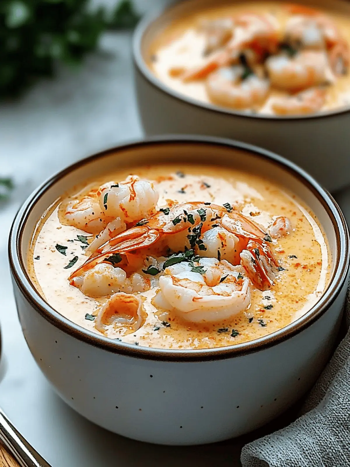 Crab & Shrimp Seafood Bisque