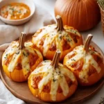 Pizza-Stuffed Pumpkins