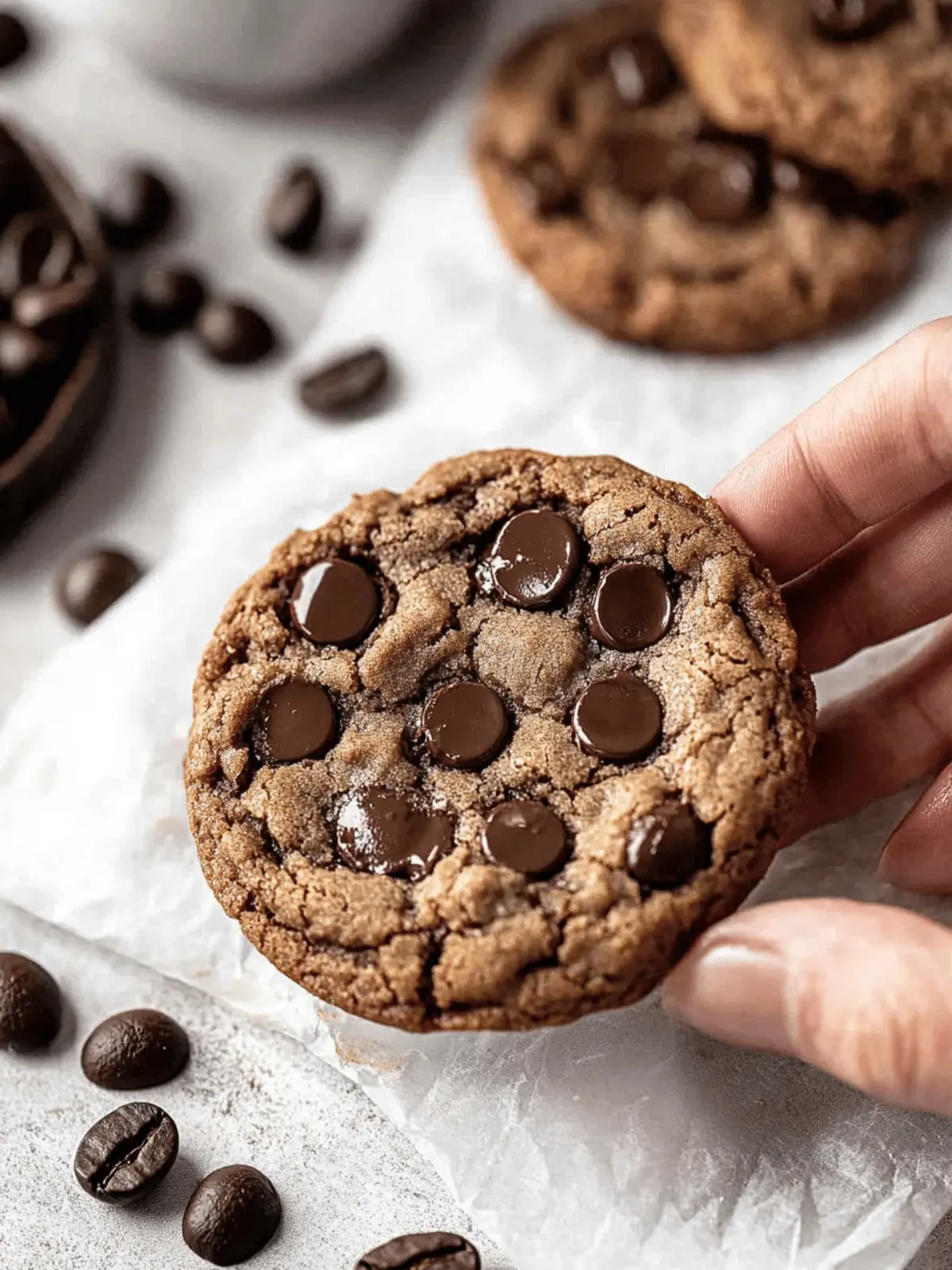 Chocolate Espresso Cookies