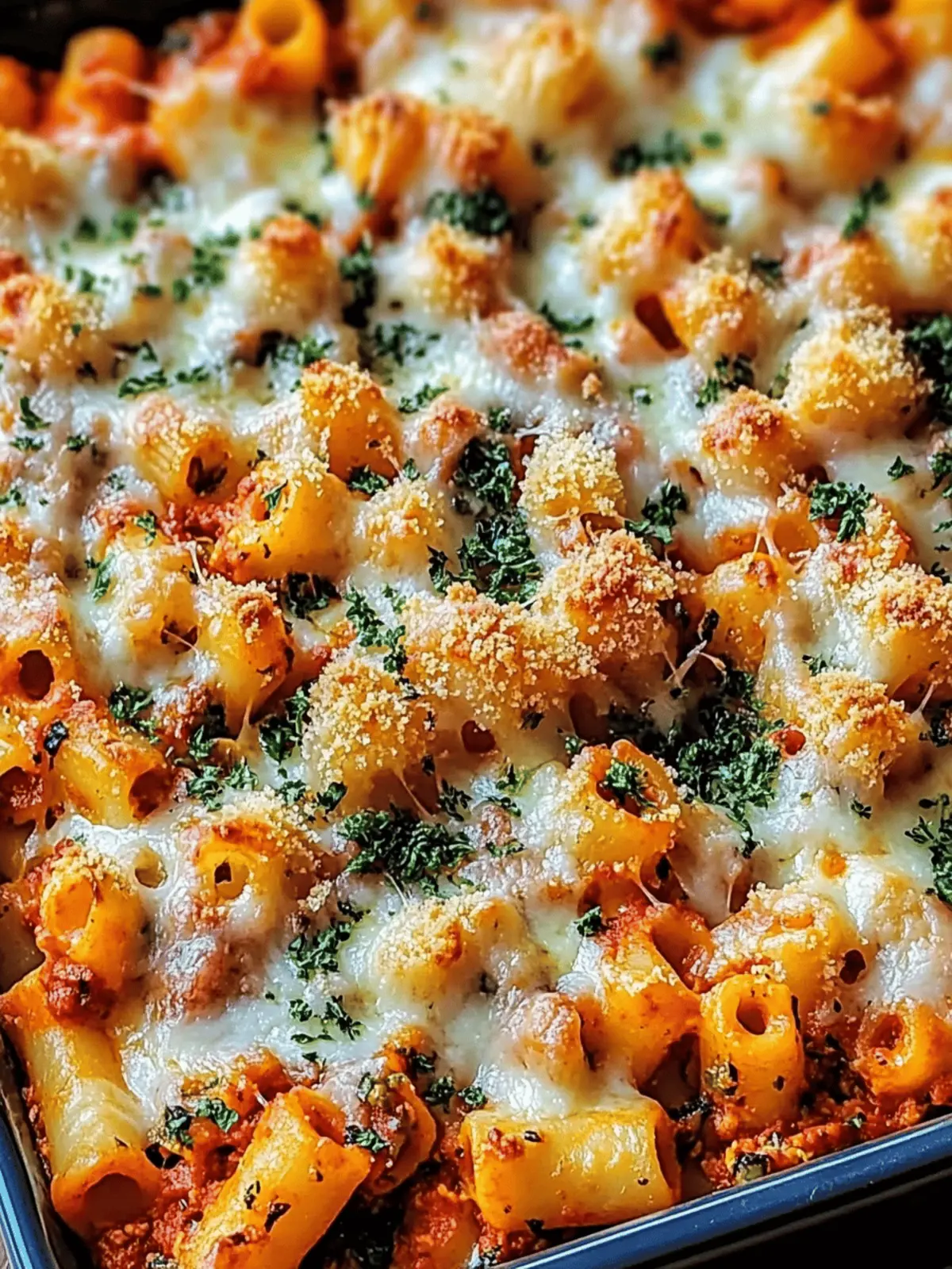 Loaded Veggie Baked Ziti