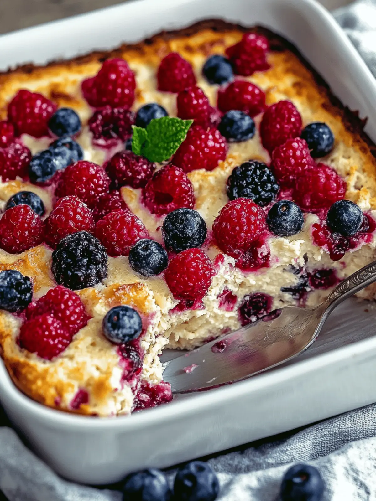 Triple Berry Bake