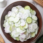 best Creamy Cucumber Salad
