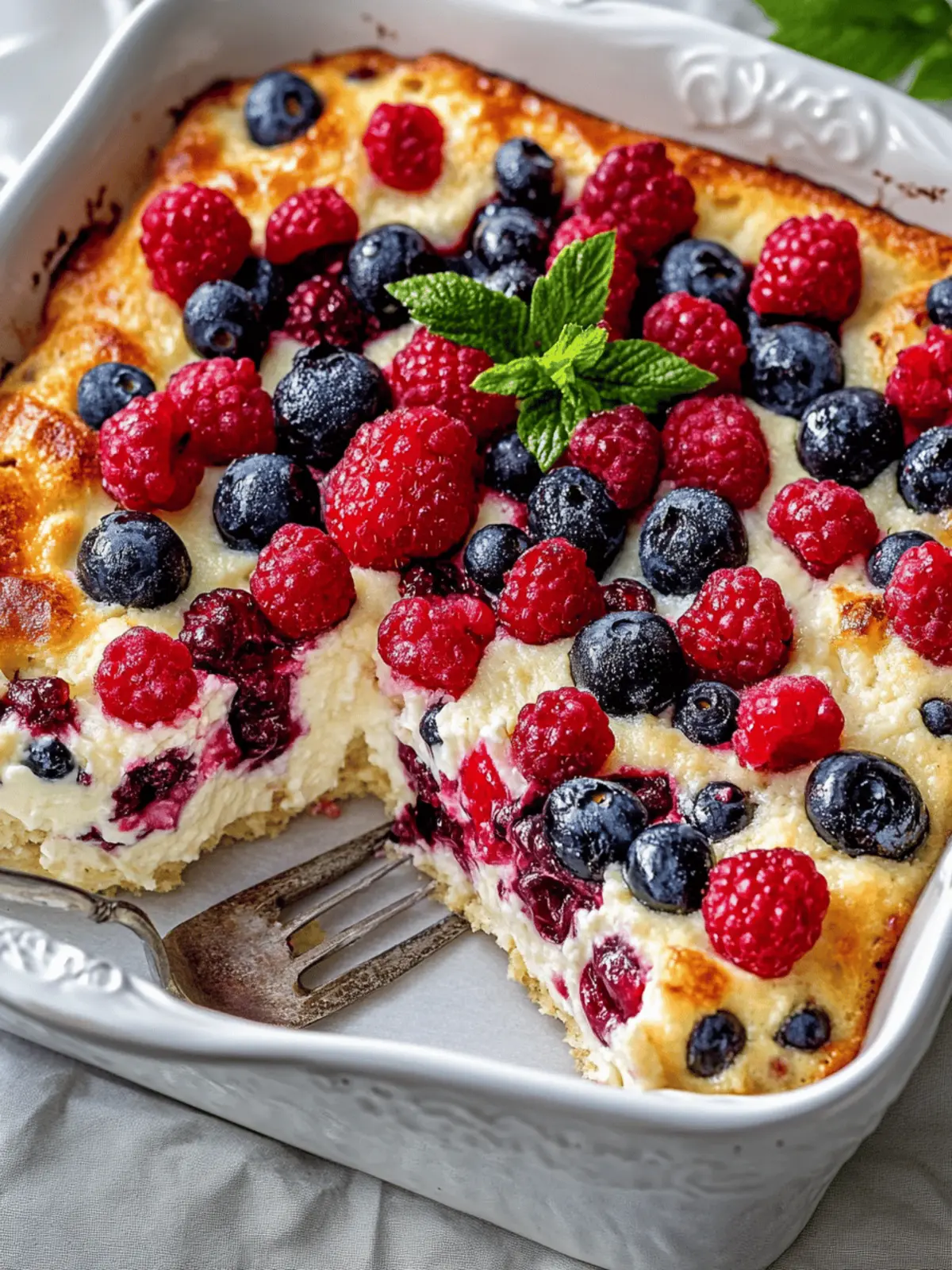 Triple Berry Bake
