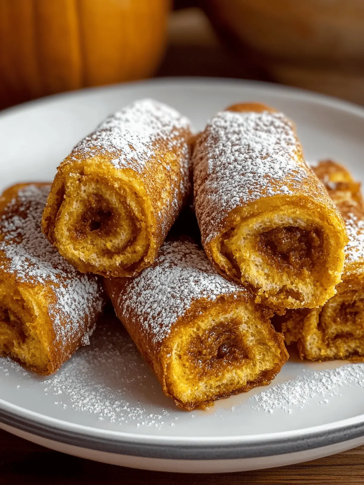 Delicious Pumpkin French Toast Roll-Ups for Cozy Mornings 3 Pumpkin French Toast Roll-Ups