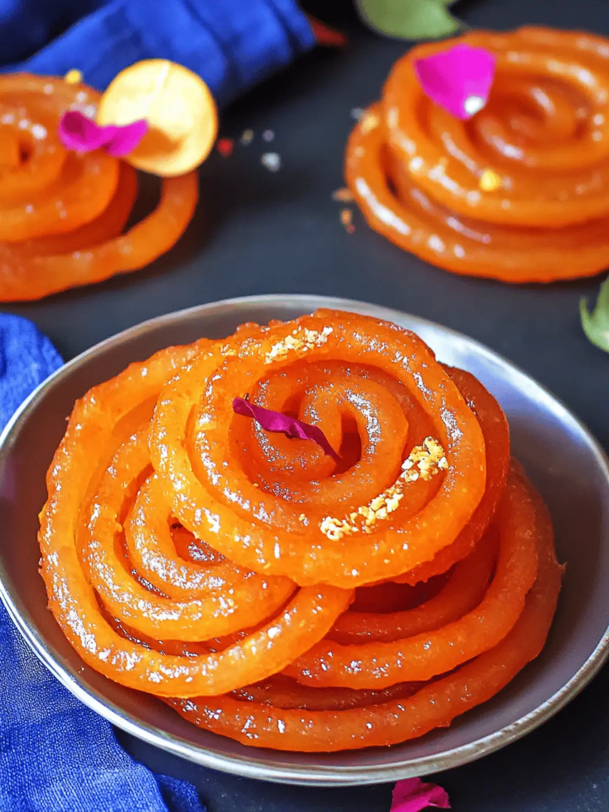 Homemade Instant Jalebi