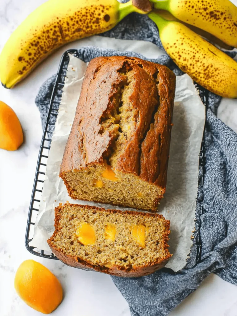 Mango Banana Bread