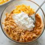 Buffalo Chicken Dip Cottage Cheese