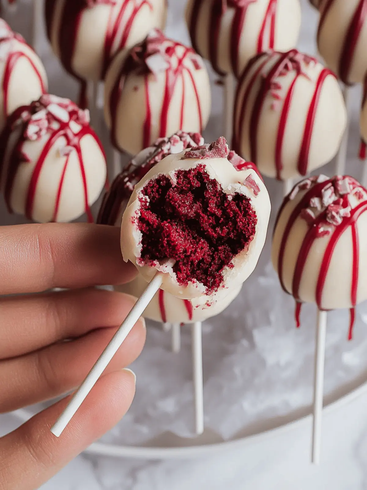 Red Velvet Cake Pops