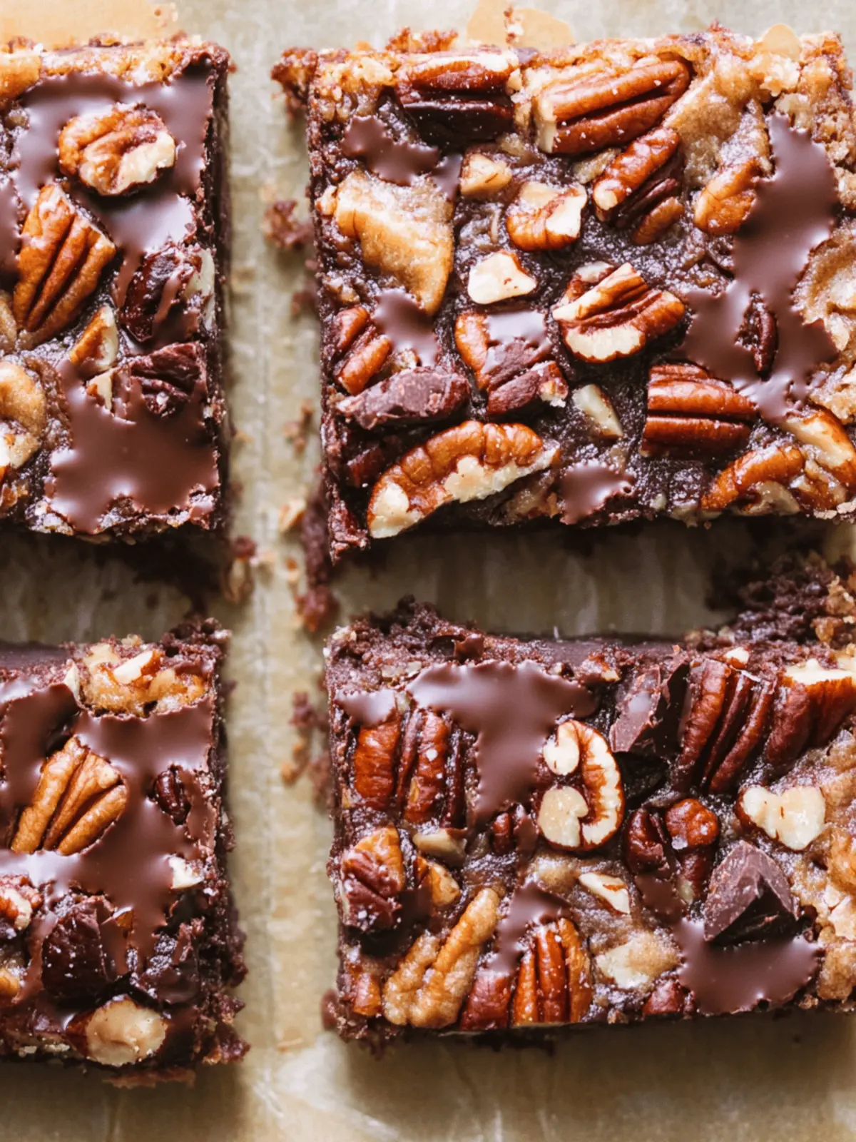 Salted Chocolate Pecan Dessert Bars