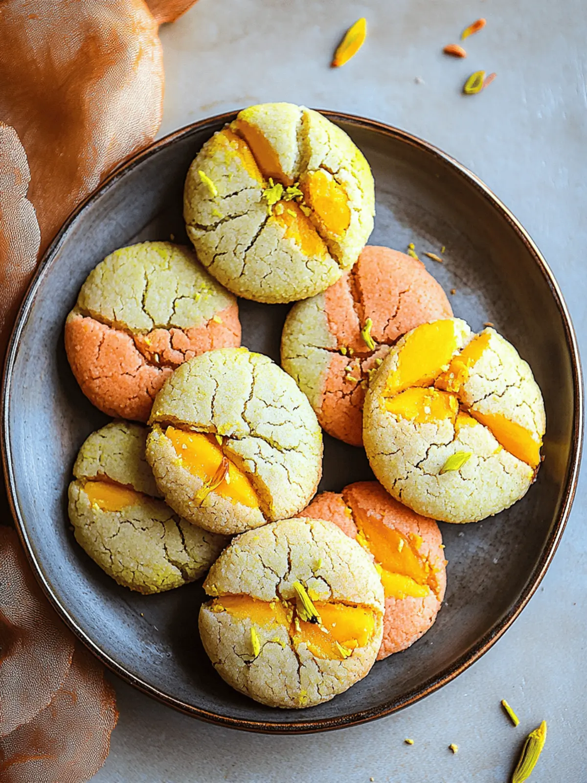 MANGO KESAR SHRIKHAND COOKIE