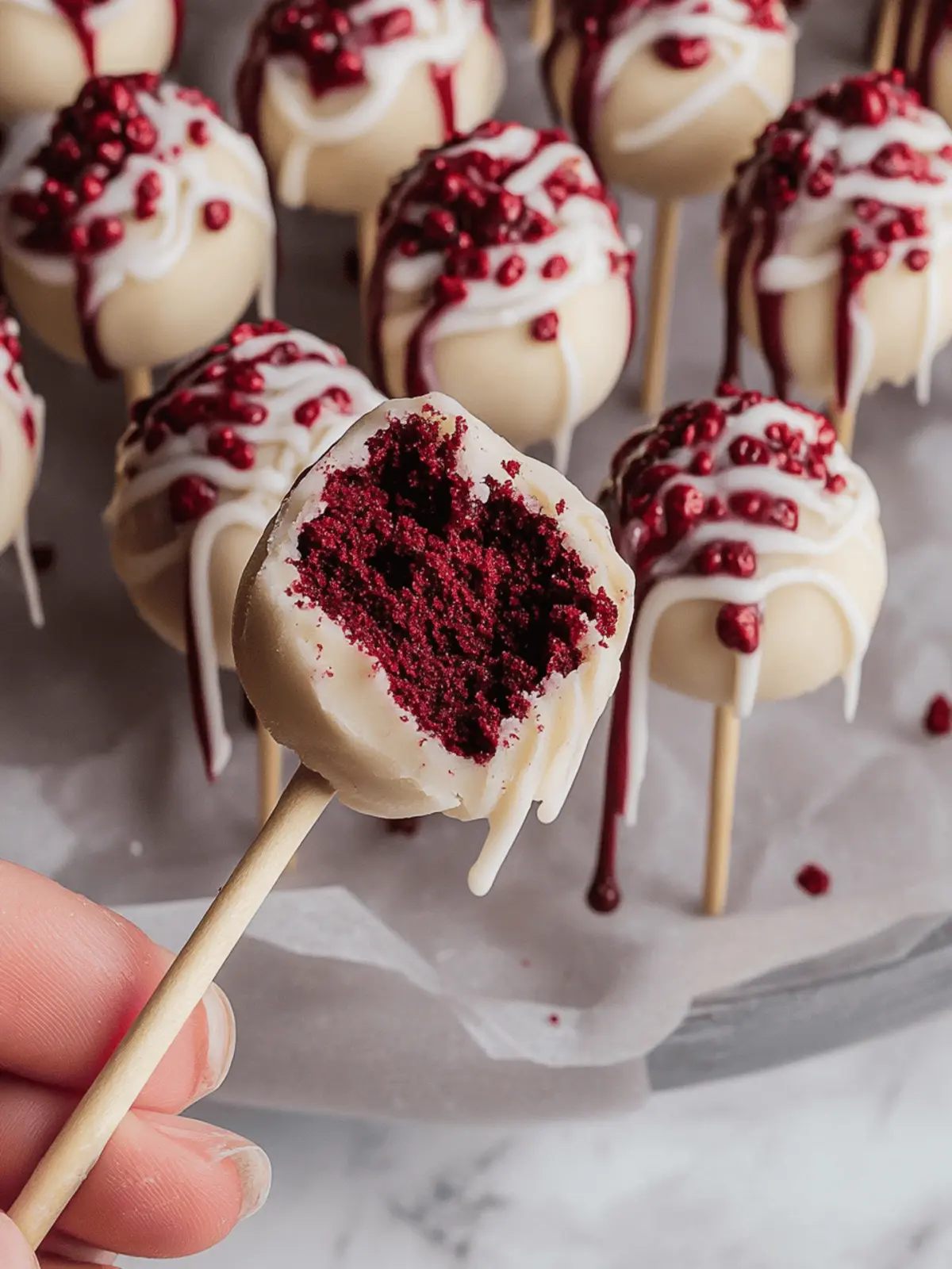 Red Velvet Cake Pops