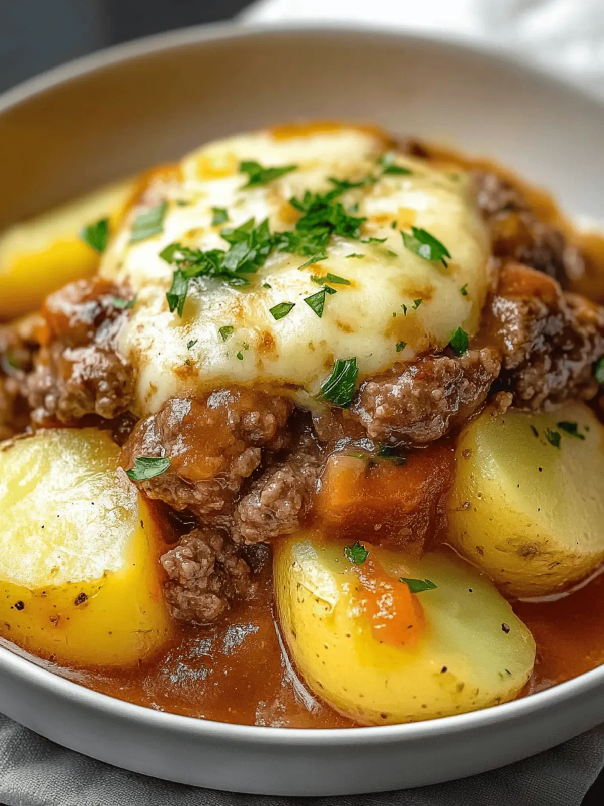 Crockpot Hamburger Potato