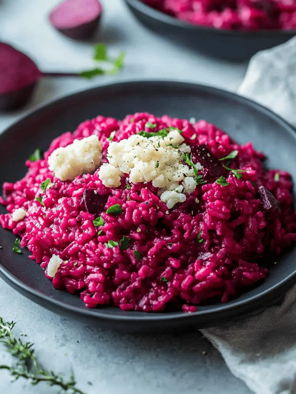 Beet Risotto